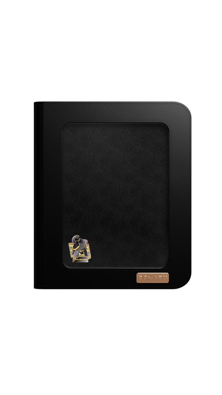 Gatherers' Tavern - DOMARU 9-Pocket DECO PIN BINDER: Sacred Beasts: Dark Warrior