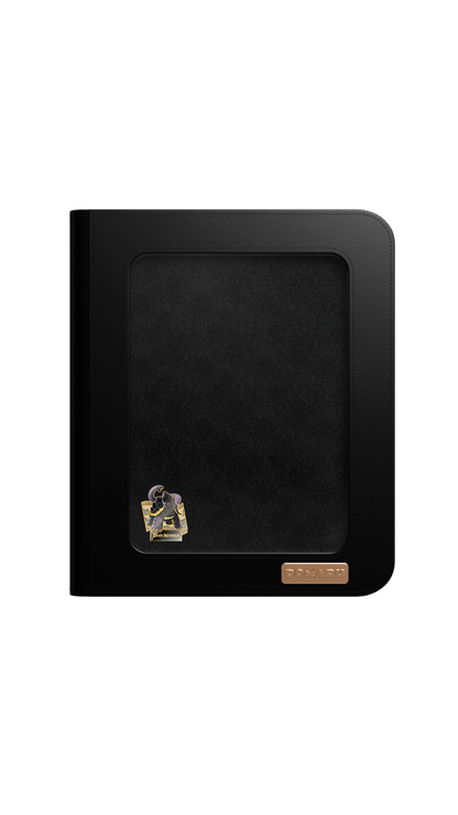 Gatherers' Tavern - DOMARU 9-Pocket DECO PIN BINDER: Sacred Beasts: Dark Warrior
