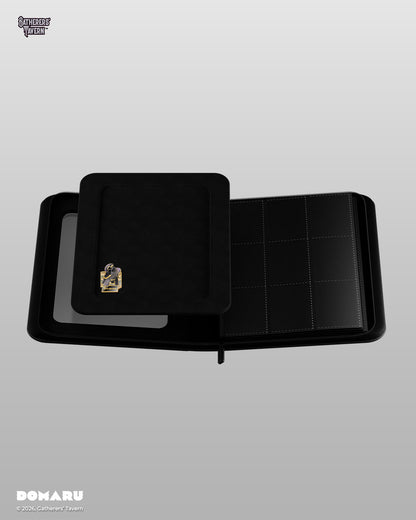 Gatherers' Tavern - DOMARU 9-Pocket DECO PIN BINDER: Sacred Beasts: Dark Warrior