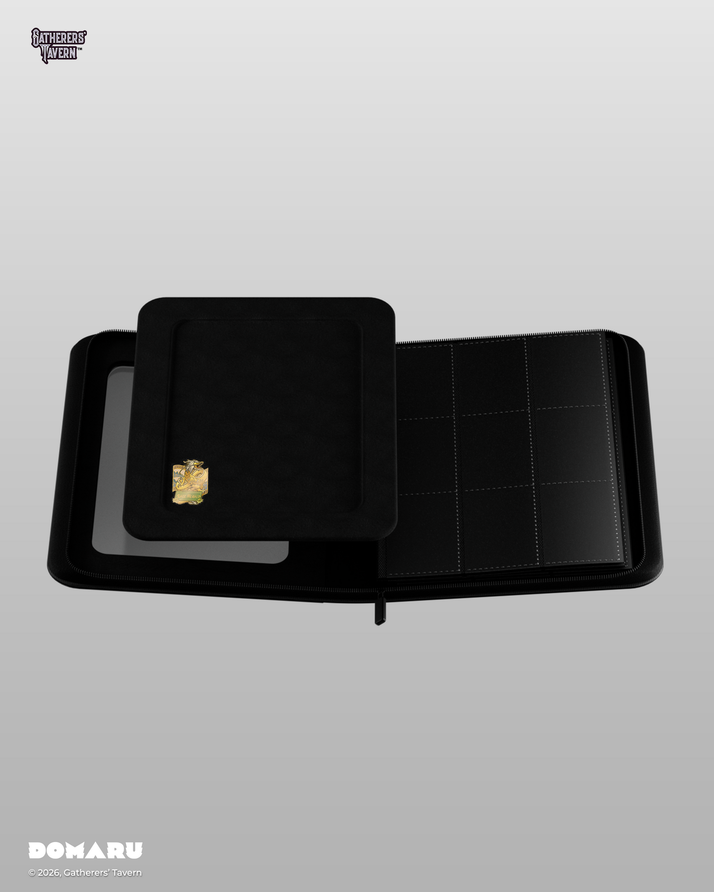 Gatherers' Tavern - DOMARU 9-Pocket DECO PIN BINDER: Sacred Beasts: Sage Herald