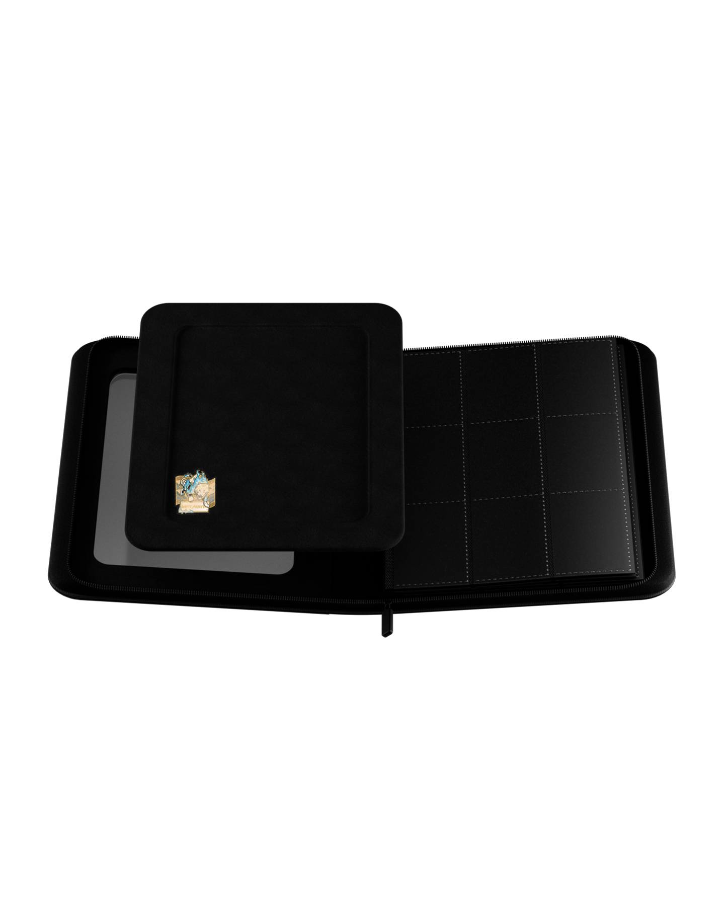 Gatherers' Tavern - DOMARU 9-Pocket DECO PIN BINDER: Sacred Beasts: White Arbiter