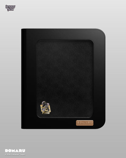 Gatherers' Tavern - DOMARU 9-Pocket DECO PIN BINDER: Sacred Beasts: Dark Warrior