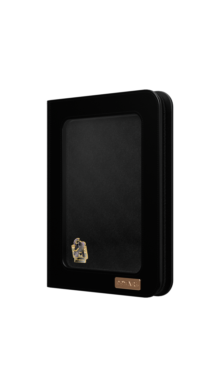 Gatherers' Tavern - DOMARU 9-Pocket DECO PIN BINDER: Sacred Beasts: Dark Warrior