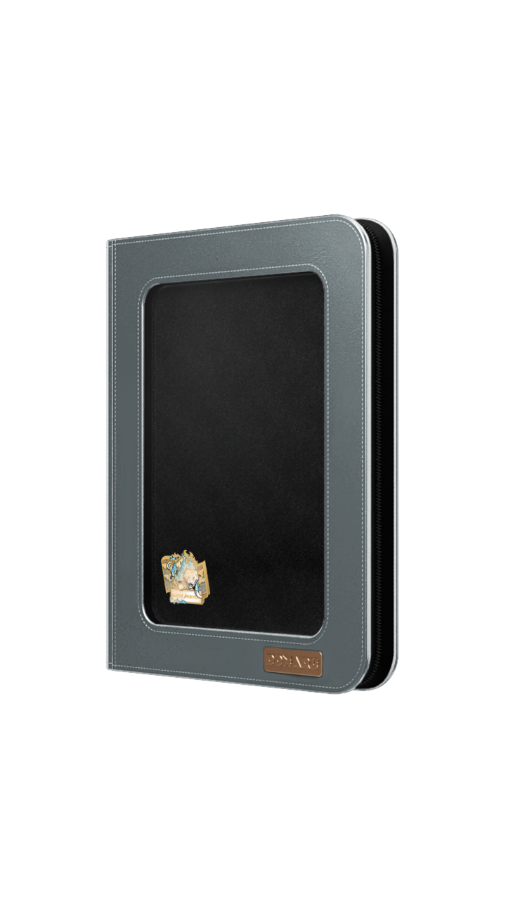 Gatherers' Tavern - DOMARU 9-Pocket DECO PIN BINDER: Sacred Beasts: White Arbiter