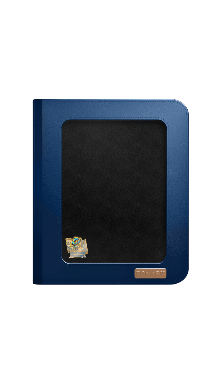 Gatherers' Tavern - DOMARU 9-Pocket DECO PIN BINDER: Sacred Beasts: Azure Sovereign