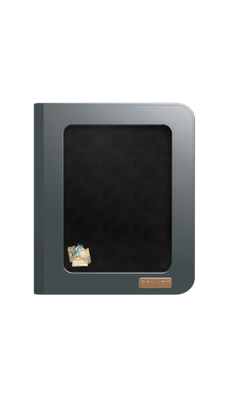 Gatherers' Tavern - DOMARU 9-Pocket DECO PIN BINDER: Sacred Beasts: White Arbiter