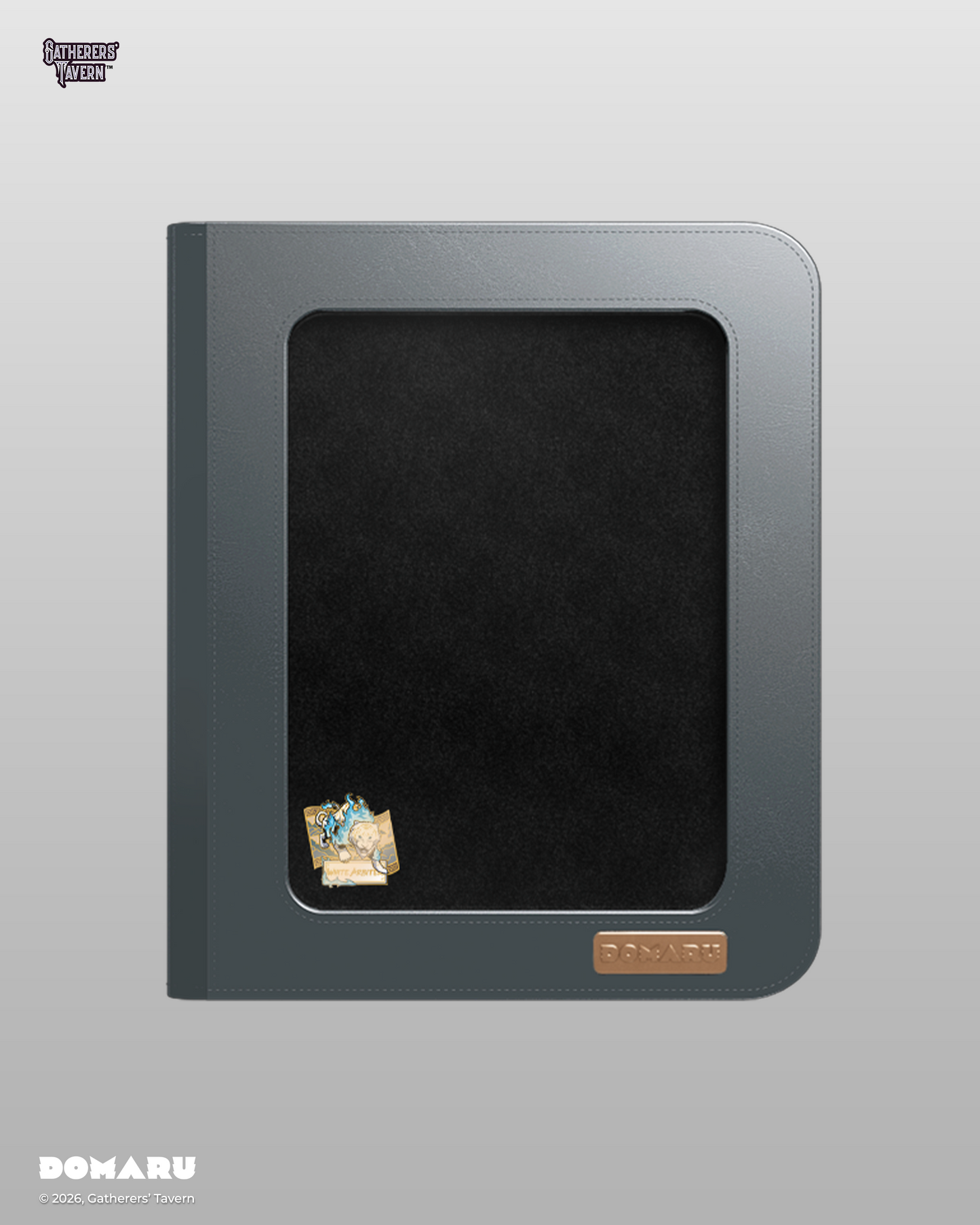 Gatherers' Tavern - DOMARU 9-Pocket DECO PIN BINDER: Sacred Beasts: White Arbiter