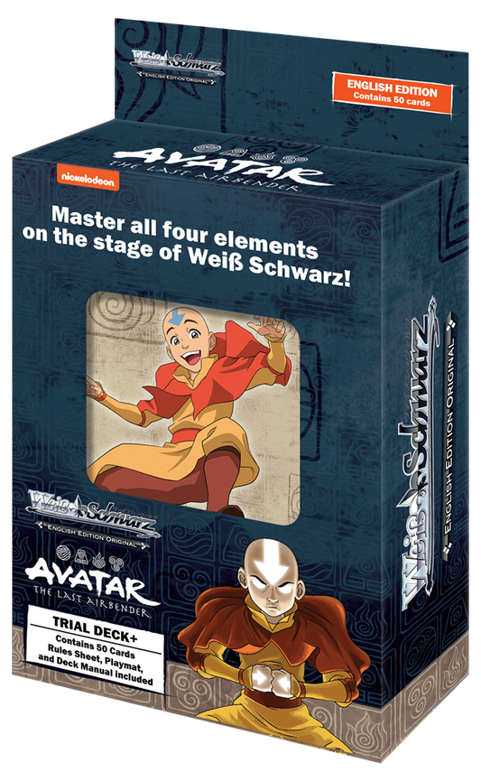 Weiß Schwarz - Avatar: The Last Airbender Trial Deck+ Display (6 Decks) - EN