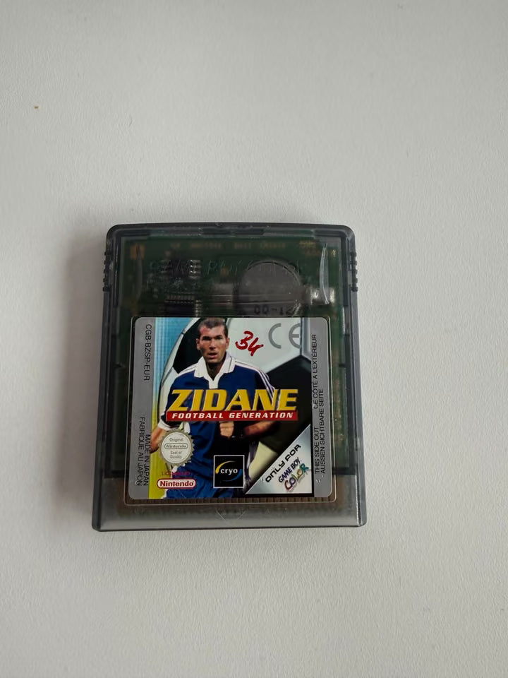 Zidane: Football Generation - GameBoy Color - gebraucht