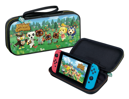BIGBEN - Nintendo Switch - Deluxe Transporttasche - Mehrfarbig / Animal Crossing - NNS39AC