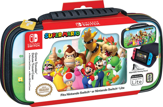 BIGBEN - Nintendo Switch - Transporttasche für die Nintendo Switch™ und Nintendo Switch Lite™ - Mehrfarbig / Super Mario - NNS53A