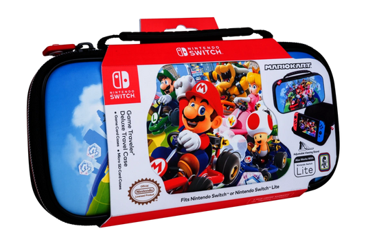 BIGBEN - Nintendo Switch - Transporttasche für die Nintendo Switch™ und Nintendo Switch Lite™ - Mehrfarbig / Mario Kart 8 Deluxe - NNS50GR
