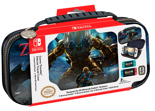 BIGBEN - Nintendo Switch - Transporttasche für die Nintendo Switch™ und Nintendo Switch Lite™ - Mehrfarbig / The Legend of Zelda Breath of the Wild - NNS42Z