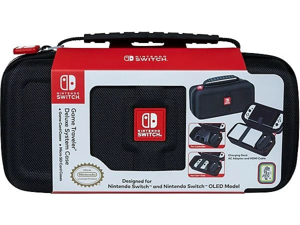BIGBEN - Nintendo Switch - Transporttasche für die Nintendo Switch™ und Nintendo Switch Lite™ - Schwarz - NNS4000