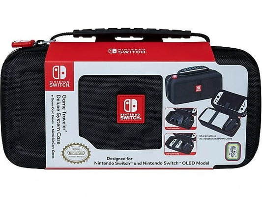BIGBEN - Nintendo Switch - Transporttasche für die Nintendo Switch™ und Nintendo Switch Lite™ - Schwarz - NNS4000