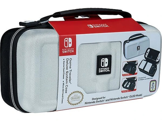 BIGBEN - Nintendo Switch - Transporttasche für die Nintendo Switch™ und Nintendo Switch Lite™ - Weiß - NNS4000W