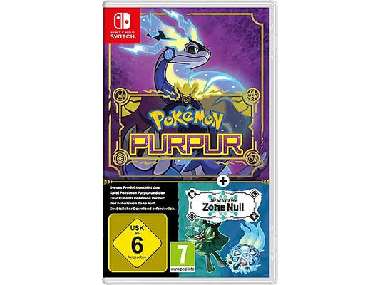 Pokémon Purpur + Der Schatz von Zone Null - Erweiterung - [Nintendo Switch]