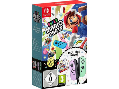 Super Mario Party + Joy-Con Set Controller-Bundle  - Mehrfarbig - [Nintendo Switch]