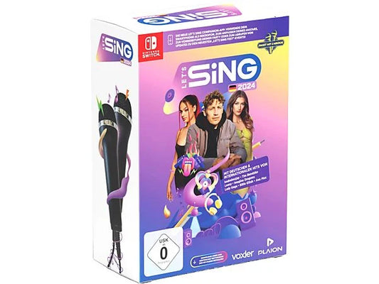 Let's Sing 2024 German Version [+ 2 Mics] - [Nintendo Switch]