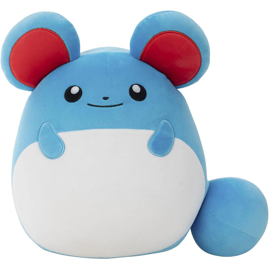 JAZWARES Pokémon - Squishmallows - Marill 25 cm Plüschfigur