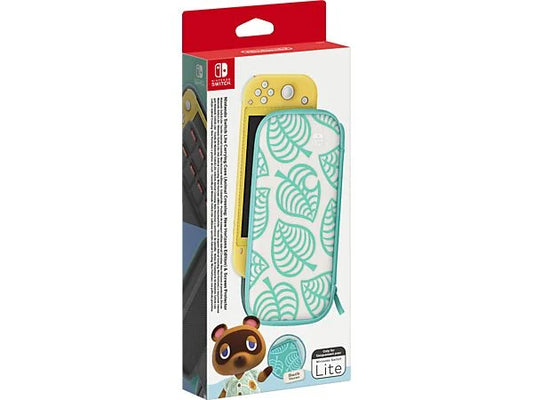 Nintendo Switch - Nintendo Switch Lite-Transporttasche - Animal Crossing: New Horizons-Edition - & -Schutzfolie Zubehörset - Mehrfarbig
