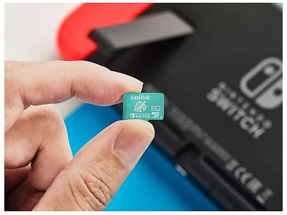 SANDISK - microSDXC™ Speicherkarte für Nintendo Switch - 256 GB - Gelb / Super Mario