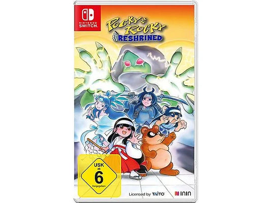 Pocky & Rocky Reshrined - [Nintendo Switch]