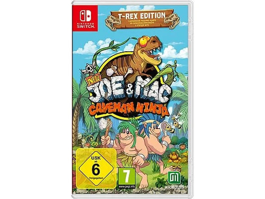 New Joe & Mac: Caveman Ninja SWITCH T-Rex Ed.