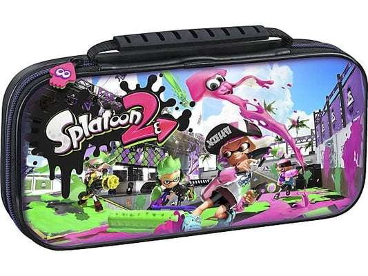 BIGBEN - Nintendo Switch - Transporttasche für die Nintendo Switch™ und Nintendo Switch Lite™ - Mehrfarbig / Splatoon 2 - NNS51