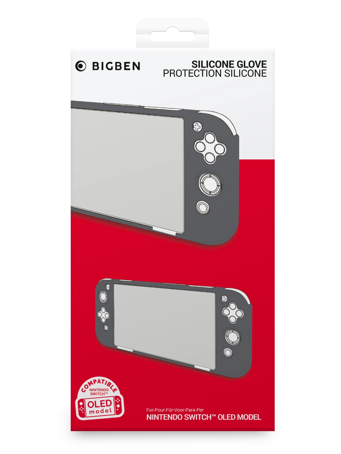 Switch Silicon Glove OLED grey