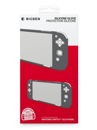 Switch Silicon Glove OLED grey