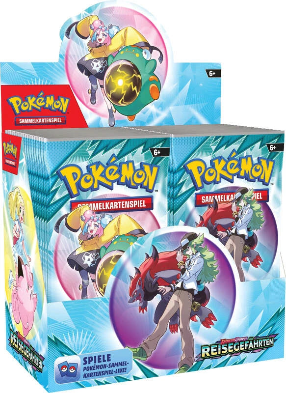Pokémon (PKM) - Karmesin & Purpur 09 - Reisegefährten (KP09) - Booster Display (36 Booster) - DE