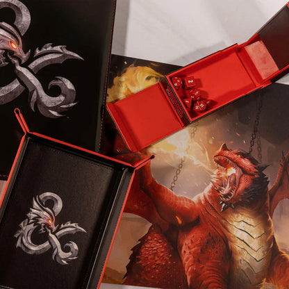 Ultra Pro (UP) - Honor Among Thieves Printed Leatherette Dice Tower für Dungeons & Dragons