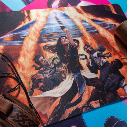 Ultra Pro (UP) - Commander Masters Fierce Guardianship Blue Standard Gaming Playmat / Spielmatte für Magic: The Gathering