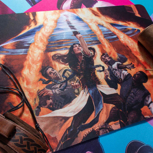Ultra Pro (UP) - Commander Masters Fierce Guardianship Blue Standard Gaming Playmat / Spielmatte für Magic: The Gathering
