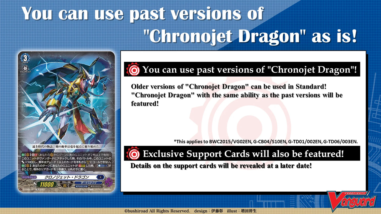 Cardfight!! Vanguard - Special Series 03: Stride Deckset -Chronojet- [VGE-D-SS03] - EN