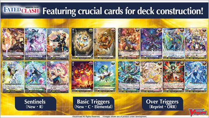 Cardfight!! Vanguard - Booster Pack 01: Fated Clash [VGE-DZ-BT01] - Booster Display (16 Booster Packs) - EN