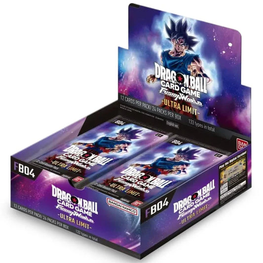 Dragon Ball Super Card Game (DBSCG) - Ultra Limit [FB04] - Booster Display (24 Booster Packs) - EN
