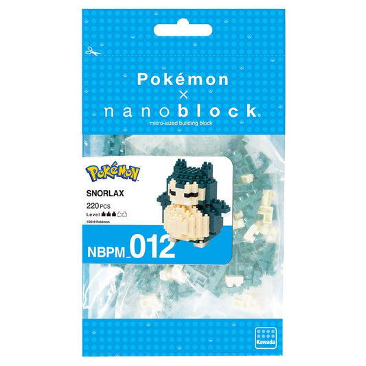 Nanoblock Mini series - Pokémon - Snorlax / Relaxo - NBPM-012