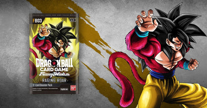 Dragon Ball Super Card Game (DBSCG) - -Raging Roar- [FB03] - Booster Display (24 Booster Packs) - EN