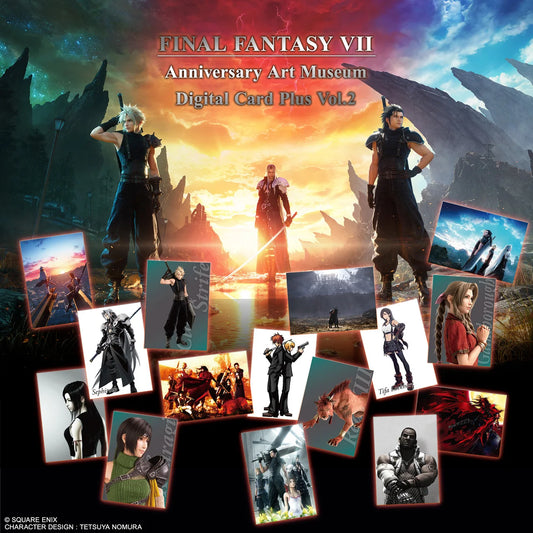 Final Fantasy TCG - Final Fantasy VII Anniversary Art Museum Digital Card Plus Vol. 2 - Display (20 Packs) - EN