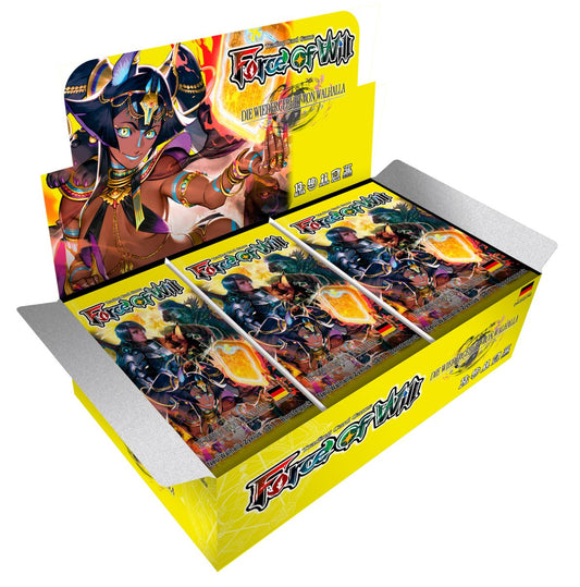 Force of Will (FOW) - Die Wiedergeburt von Walhalla - Neu-Walhalla-Zyklus: Set 1 [V1] - Booster Display (36 Booster Packs) - DE