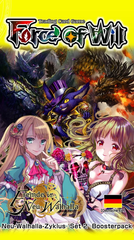 Force of Will (FOW) - Fremde in Neu-Walhalla - Neu-Walhalla-Zyklus: Set 2 [V2] - Booster Display (36 Booster Packs) - DE