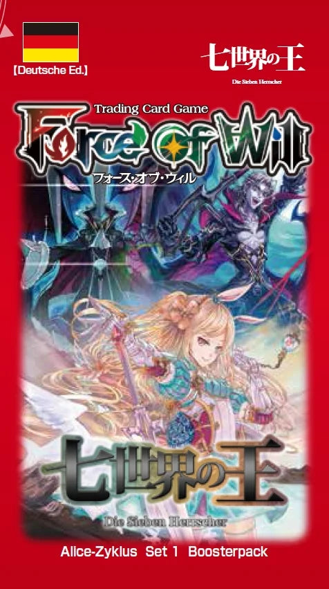 Force of Will (FOW) - Die Sieben Herrscher - Alice-Zyklus: Set 1 [A1] - Booster Display (36 Booster Packs) - DE