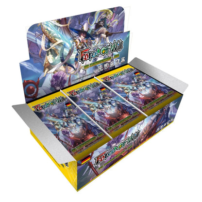 Force of Will (FOW) - Der Zaubersteinkrieg - Zero - Saga-Zyklus: Set 2 [S2] - Booster Display (36 Booster Packs) - DE