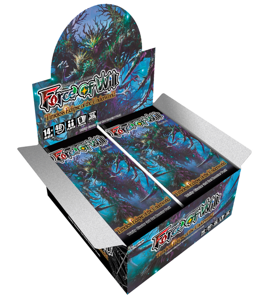 Force of Will (FOW) - Timeless Eclipse of the Underworld - Trinity-Zyklus: Set 3 [T3] - Booster Display (36 Booster Packs) - EN
