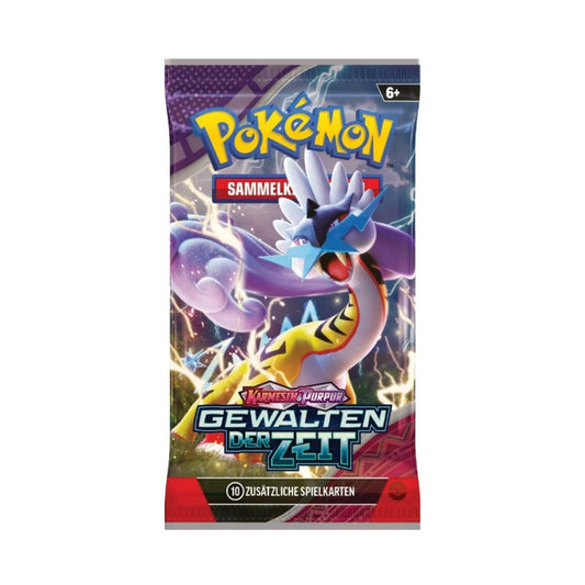 BOXBREAK - Pokémon (PKM) - Karmesin & Purpur 5 - Gewalten der Zeit (KP05) - Booster - DE