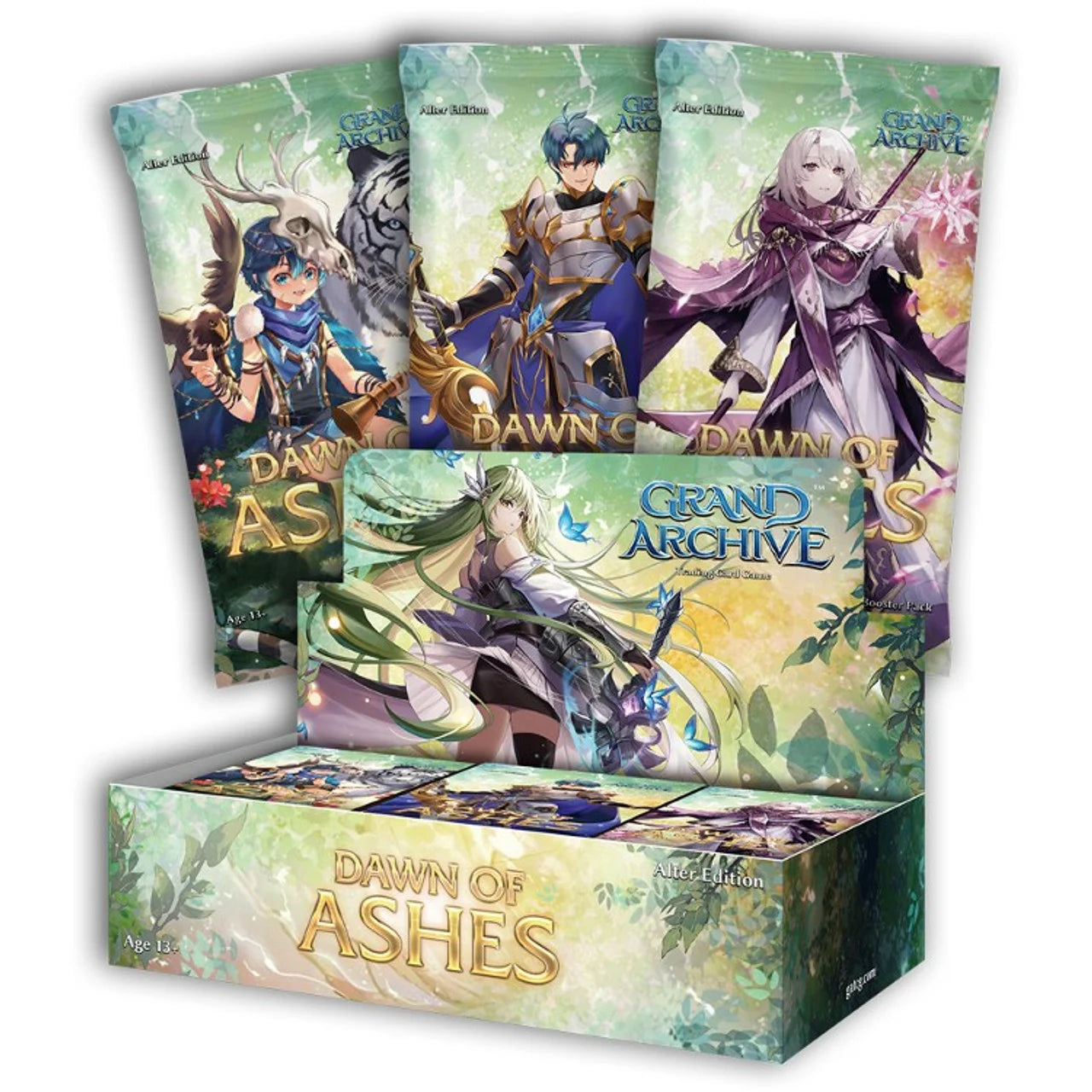 Grand Archive TCG: Dawn of Ashes - Alter Edition Booster Display (24 Booster Packs) - EN