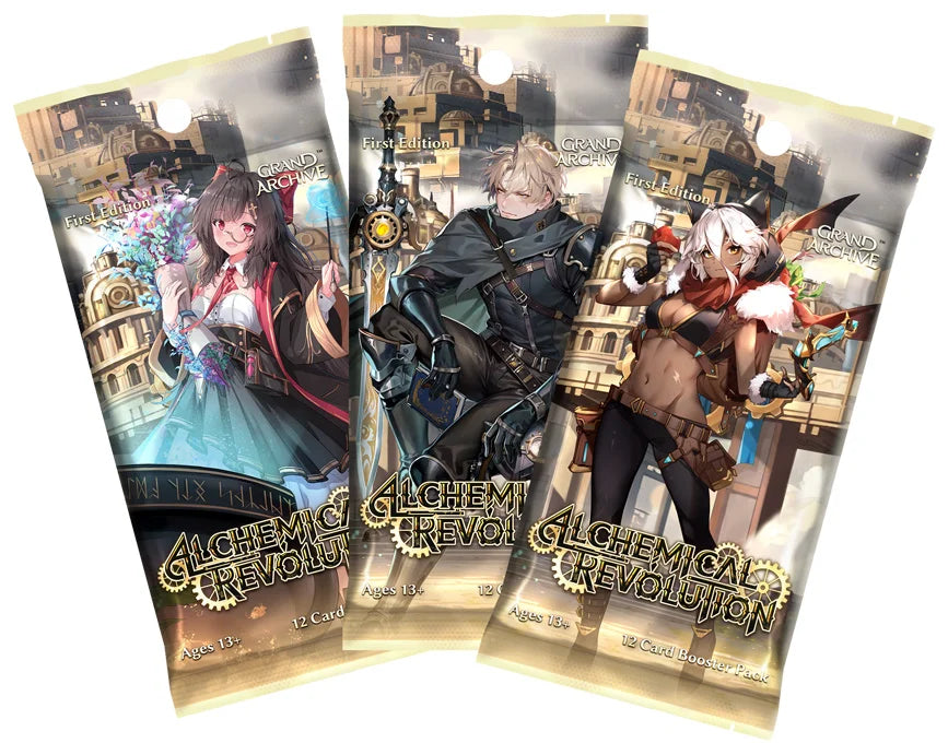 Grand Archive TCG: Alchemical Revolution - 1st Edition Booster Display (24 Booster Packs) - EN