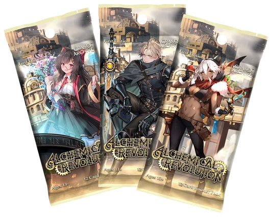 Grand Archive TCG: Alchemical Revolution - 1st Edition Booster Display (24 Booster Packs) - EN